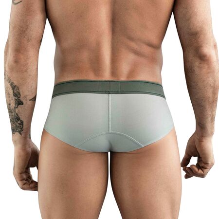 Серые мужские трусы-брифы Clever Berna Classic Brief